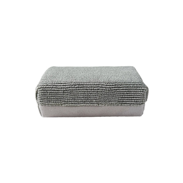 Ceratek gray microfiber sponge pad for ceramic coating and car detailing